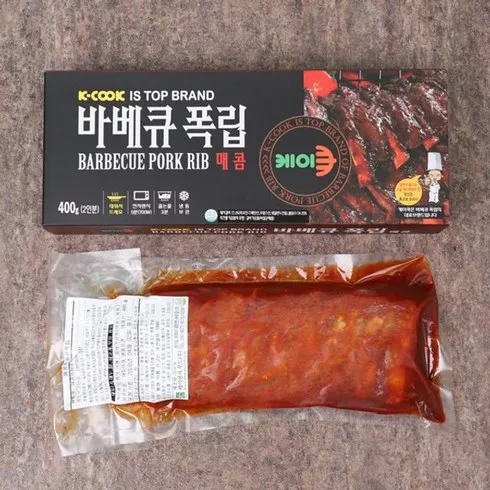 바베큐 폭립 400g 6팩  추천상품 TOP5