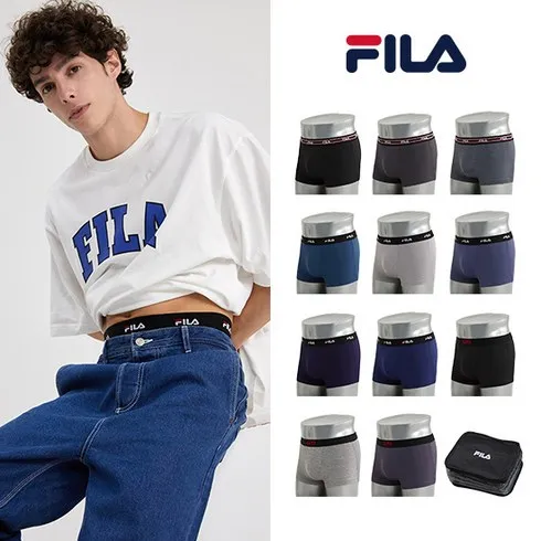 FILA 리얼블랙에디션 드로즈 9종 남성 이걸로 종결