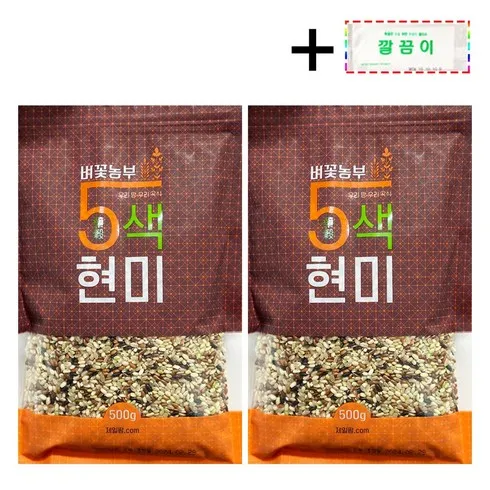 중벼꽃농부 오색현미 500g X 21봉 인기순위8 모아보기